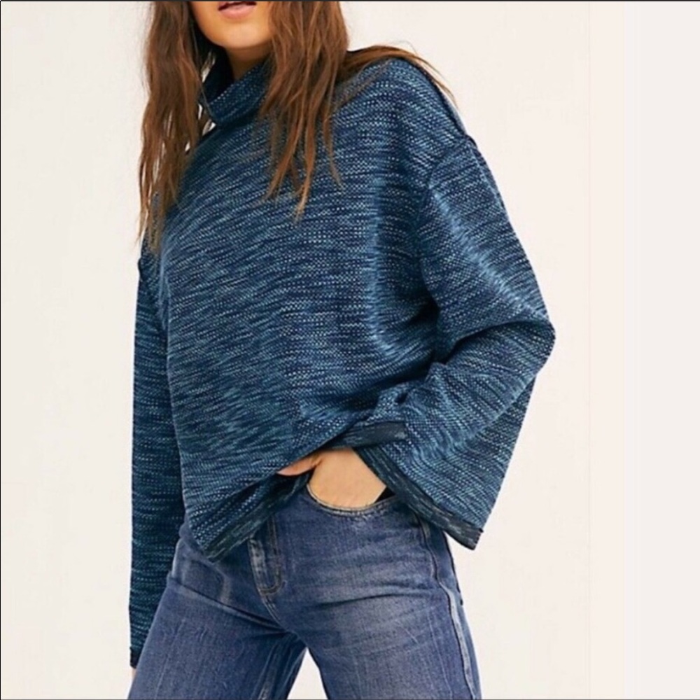 Free People Sunny Days Turtleneck Pullover